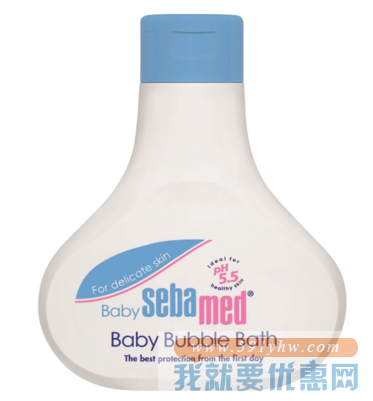 Sebamed 施巴 婴儿/儿童泡泡沐浴露 200ml 折合33.76元