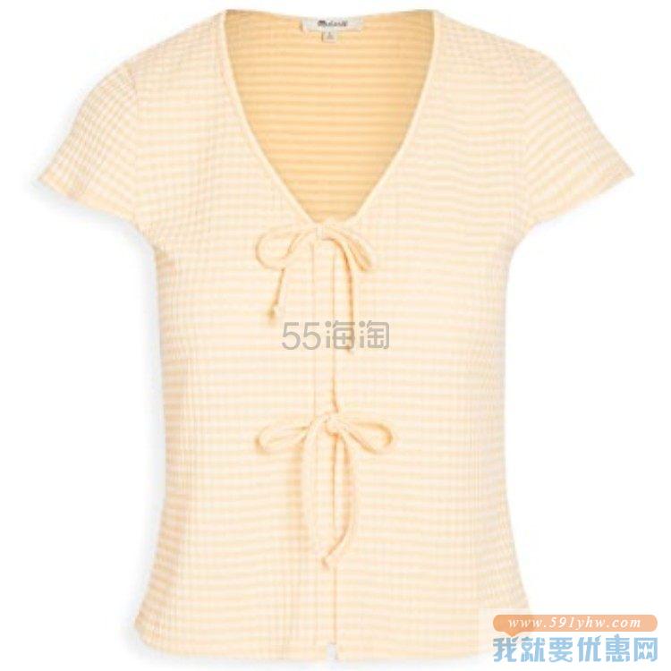 【7折】Madewell Atoboy 简约罗纹 T 恤