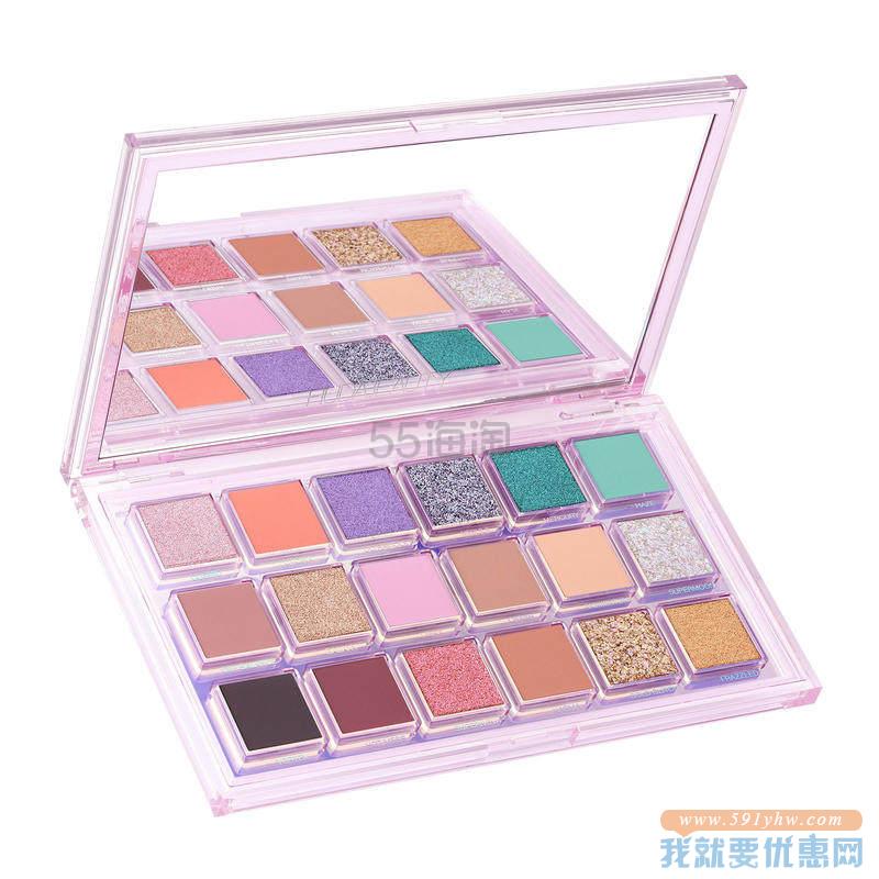 【2件6折】Huda Beauty 水星逆行眼影盘18色