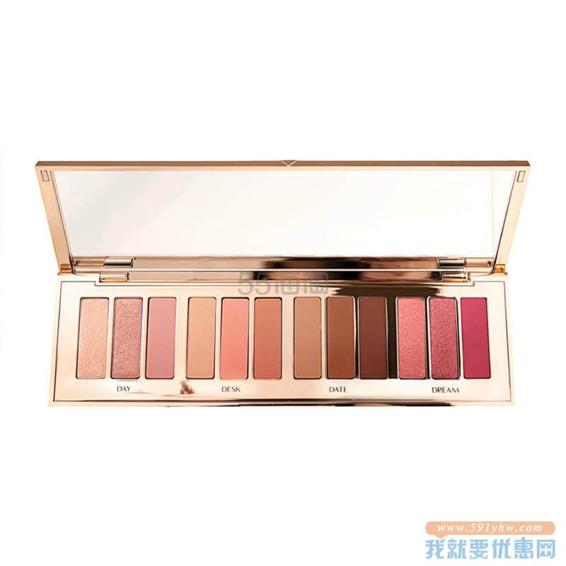 【8折+送额外9折优惠券】Charlotte Tilbury 12色限定眼影盘 7g Pillow Talk