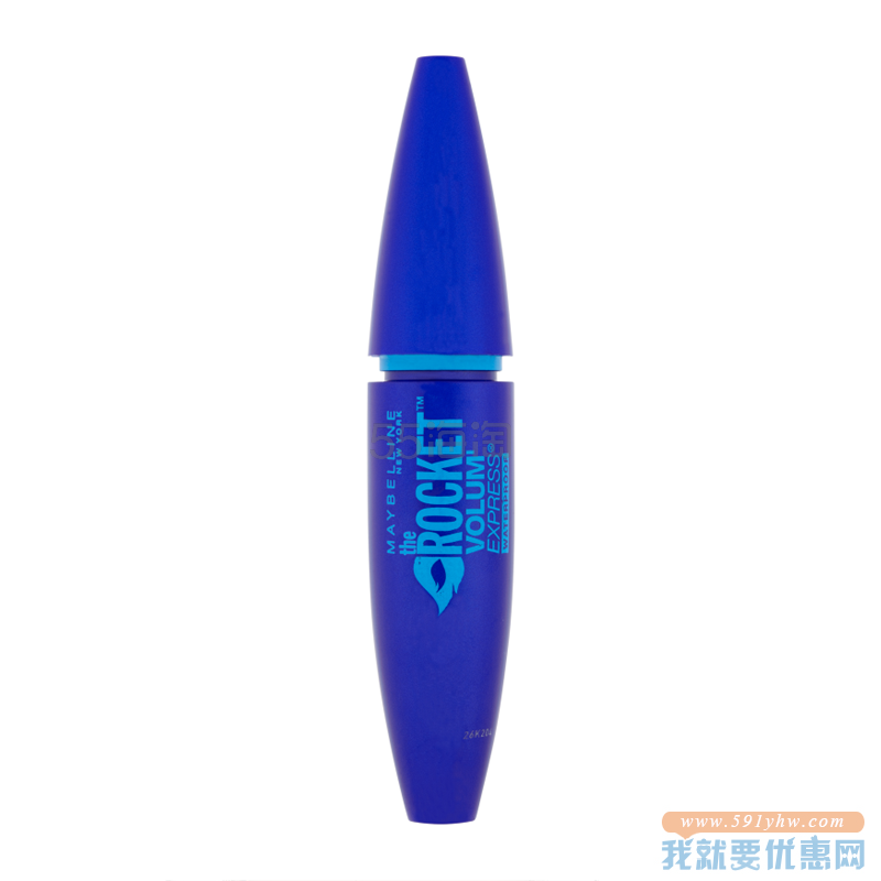 7.5折！【极速香港仓】Maybelline New York 美宝莲纽约 飞箭防水睫毛膏 蓝胖子 Very Black