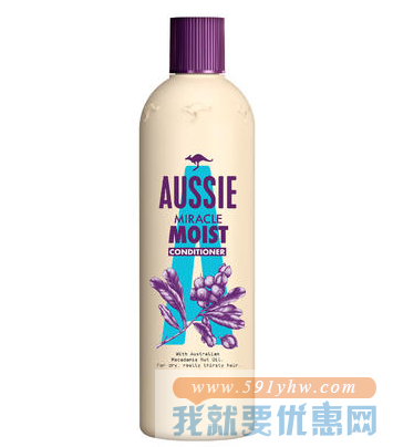 Aussie 清爽保湿滋养护发素 400ml 折合38.8元