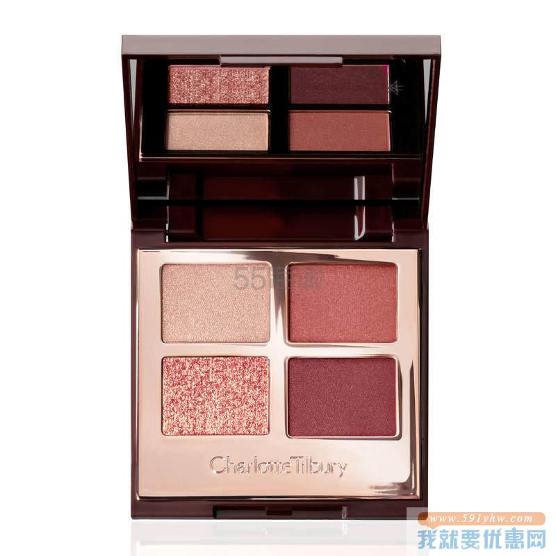 【满£100减£20】Charlotte Tilbury 四色眼影盘 5.2g Walk Of No Shame ￡40（约351元）