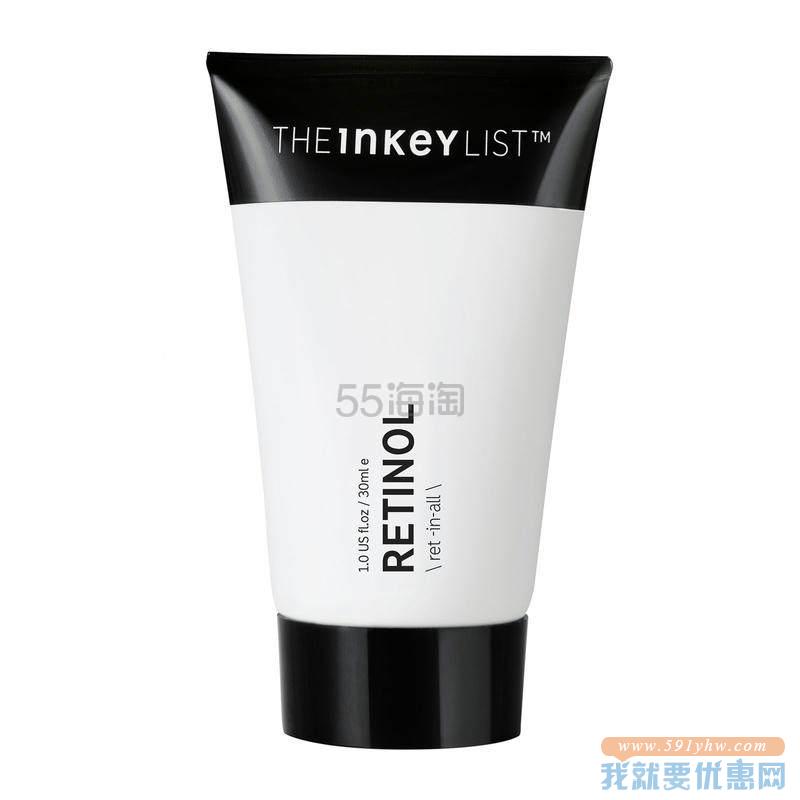 【买3免1】The INKEY List 维A视黄醇精华 30ml ￡9.99（约87元）