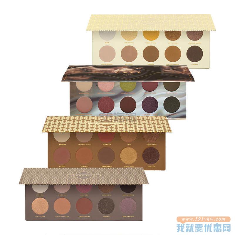 【6.5折+含税】ZOEVA Café十色眼影盘4件套装 ￡32.5（约283元）