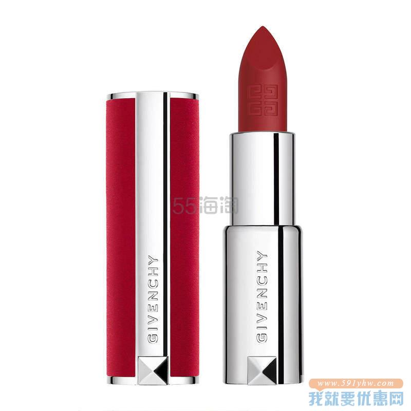 【8折+满赠+含税直邮】GIVENCHY 纪梵希红丝绒唇膏口红 ￡23.2（约204元）