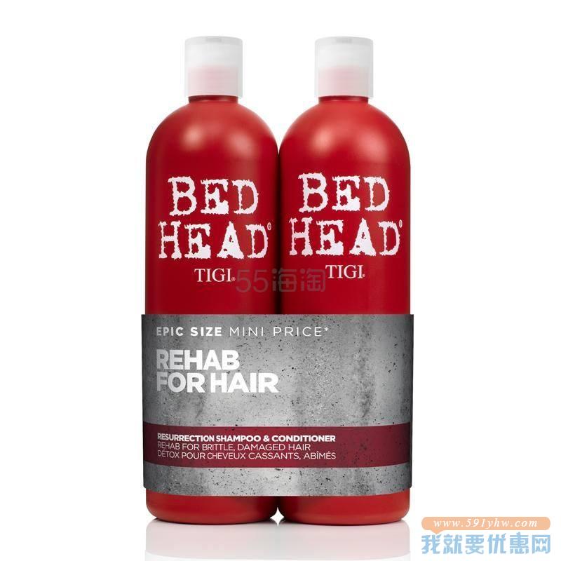 【4.8折+含税】TIGI Bed Head 蒂芝 摩登都市洗护两件套装