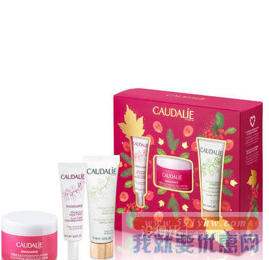 CAUDALIE 欧缇丽 SOS强效保湿三件套装（保湿霜50ml+葡萄源舒缓保湿精华10ml+保湿面膜15ml） 折合163.62元