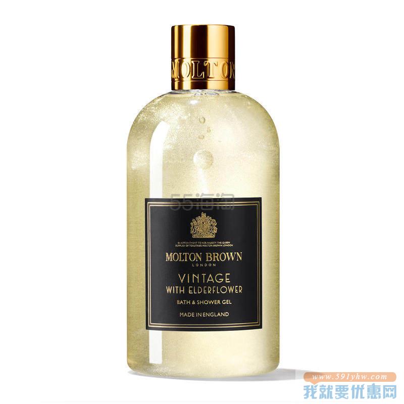 【6.7折+含税】Molton Brown 接骨木花沐浴露 300ml ￡16.08（约143元）