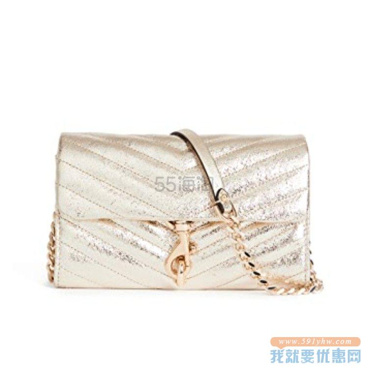 【7折】Rebecca Minkoff Edie 链带钱包