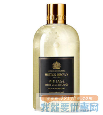 Molton Brown 摩顿布朗 接骨木花香氛沐浴露 300ml 折合149.6元