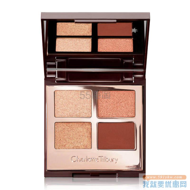 【8折+含税】Charlotte Tilbury 奢彩四色眼影盘 Copper Charge