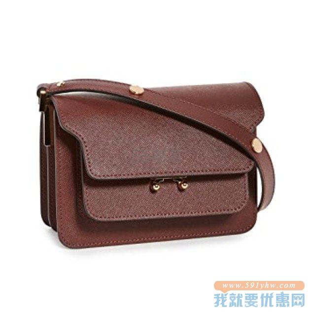 最后1只！【6折】Marni TRUNK 迷你风琴包 $990（约6398元）