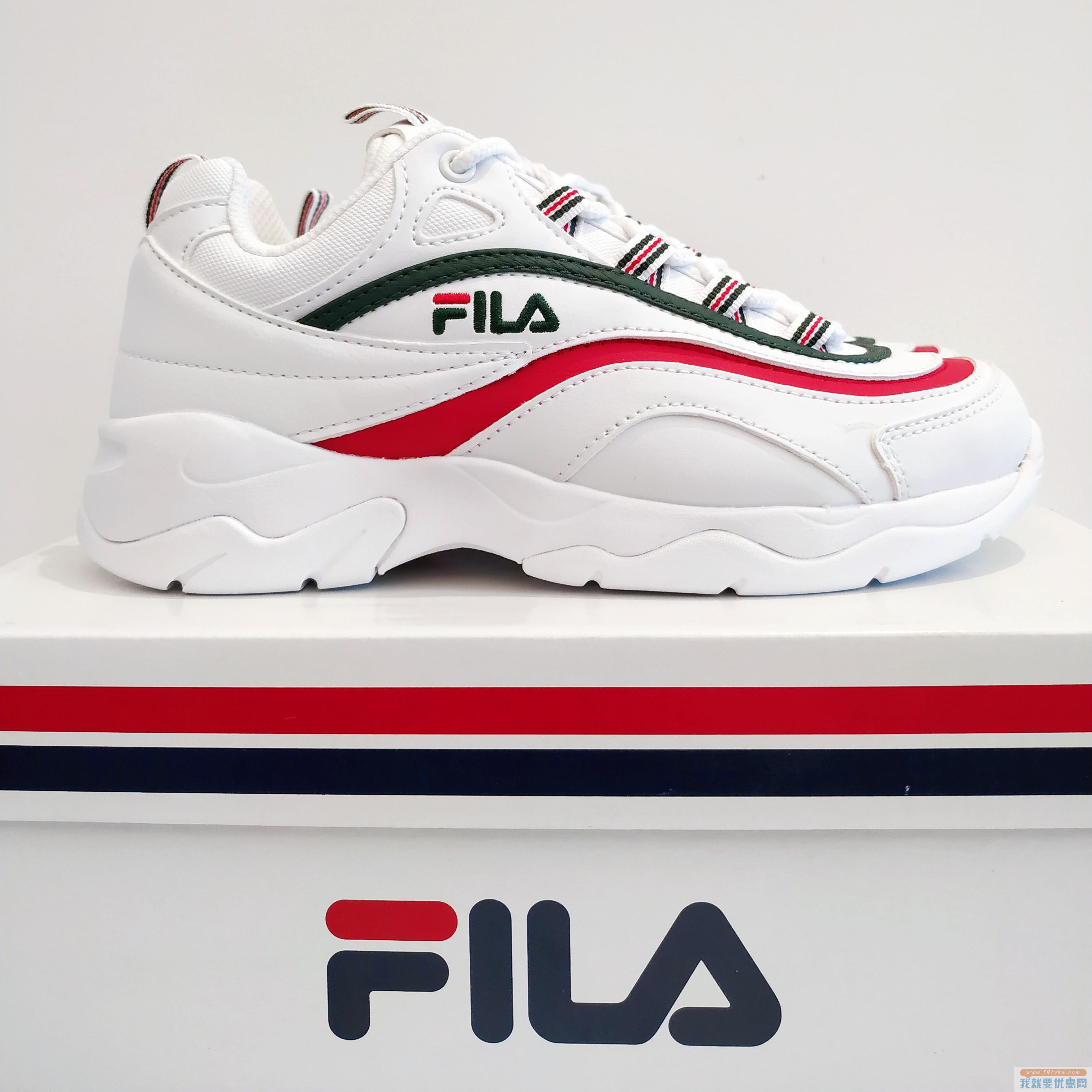 降价！Fila 斐乐 Ray 女士老爹鞋 折合204元