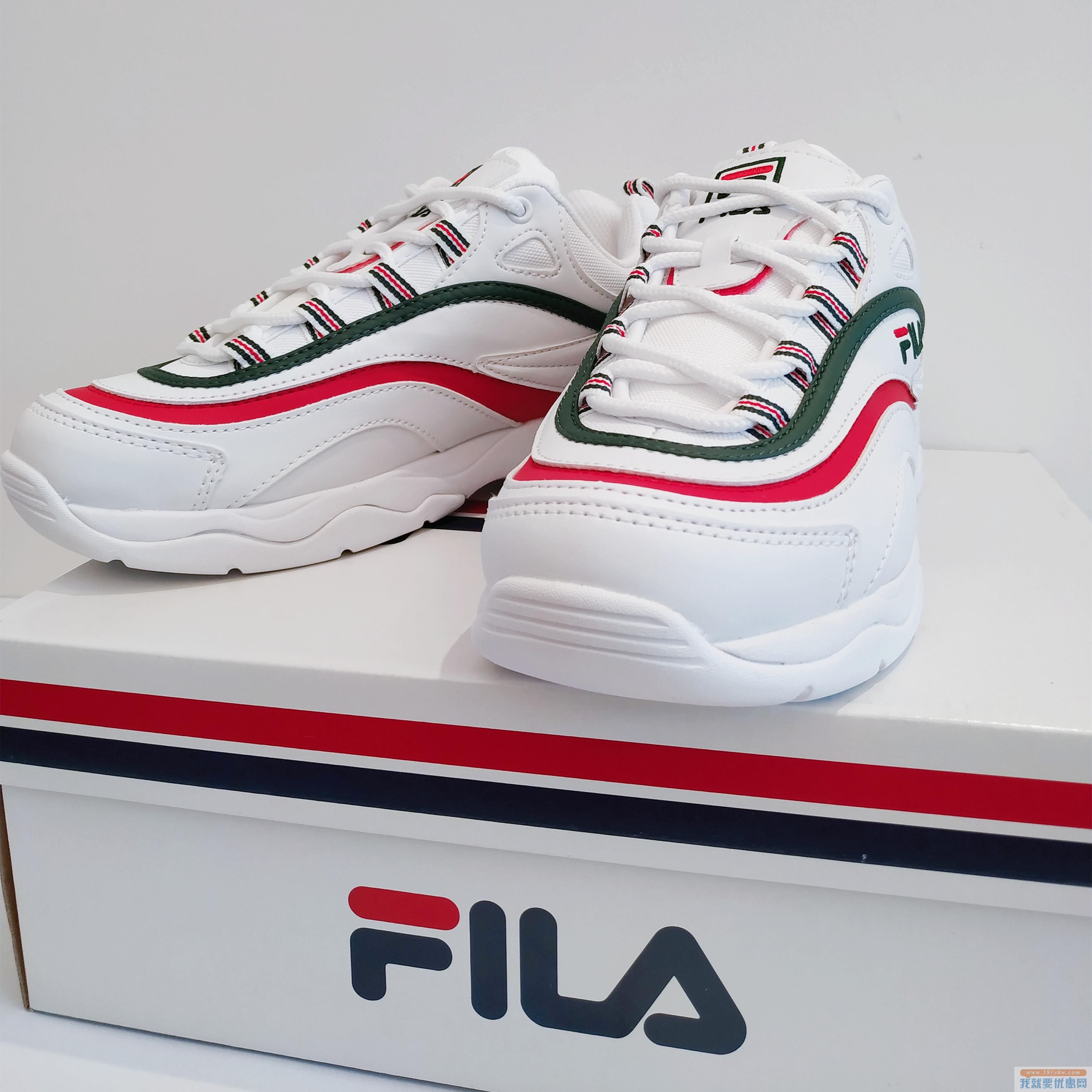 降价！Fila 斐乐 Ray 女士老爹鞋 折合204元