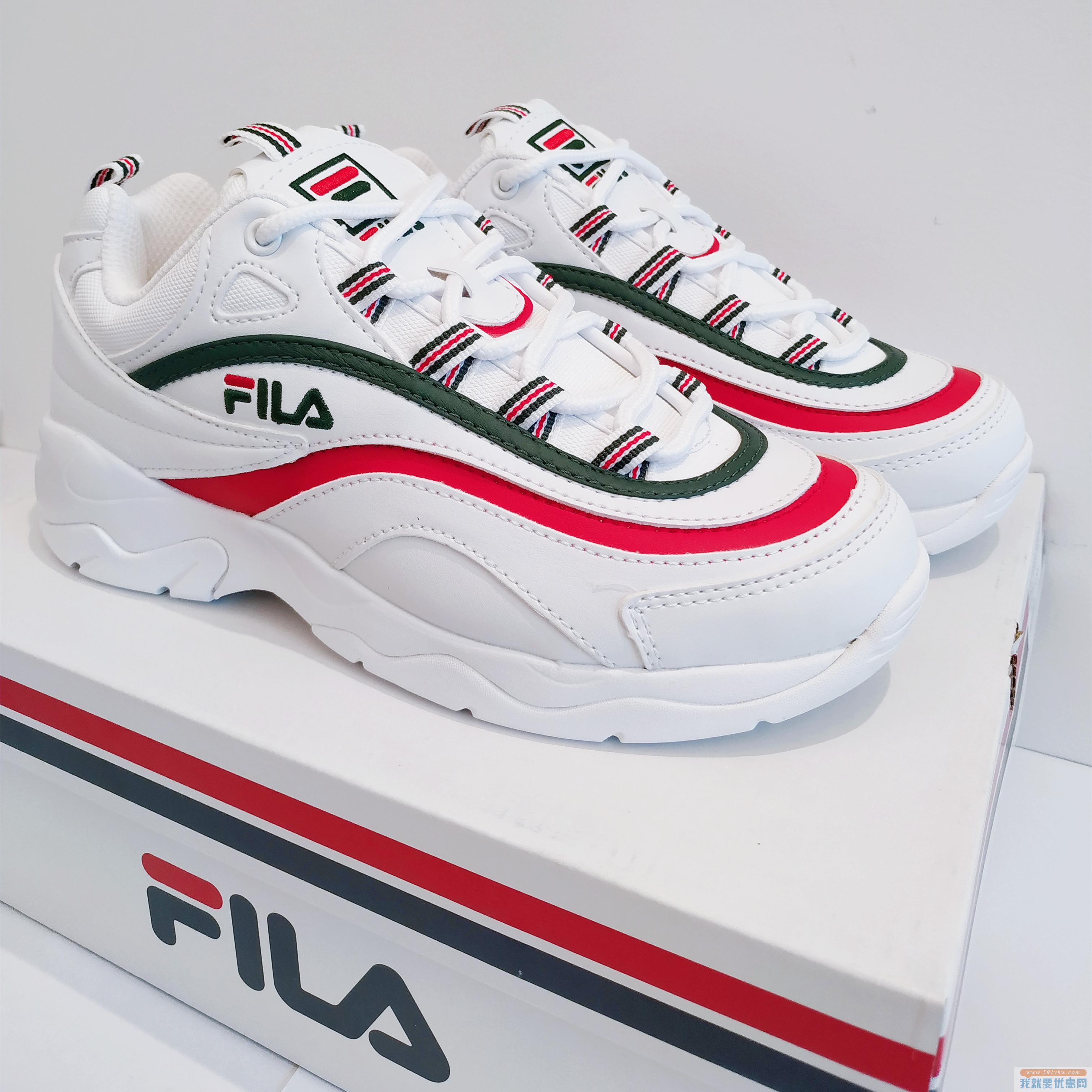降价！Fila 斐乐 Ray 女士老爹鞋 折合204元