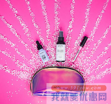 NYX Professional Makeup 水晶钻石高光亮泽三件套装  折合102.38元