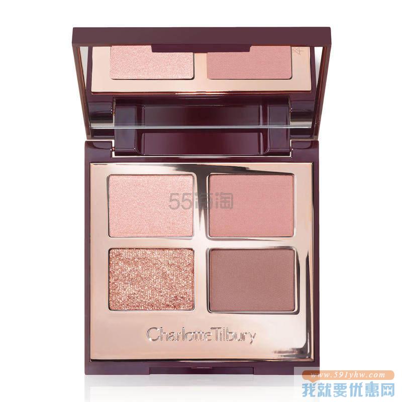 【8.5折+含税直邮】Charlotte Tilbury 四色眼影盘 Pillowtalk ￡34（约308元）