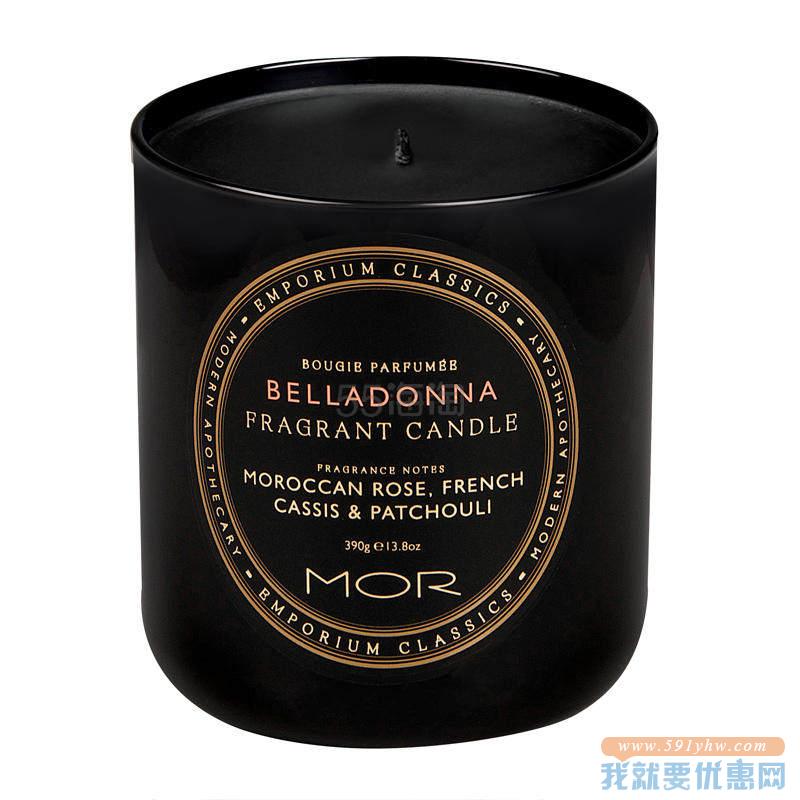 【7折+含税+满赠】MOR 繁花似锦经典别多娜拉草香氛蜡烛 390g ￡19.6（约177元）