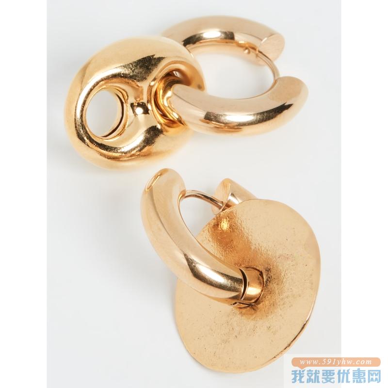清仓好价【法国制造】Timeless Pearly 经典珠光 金制圈式耳环 4折 直邮中国 ￥926.45