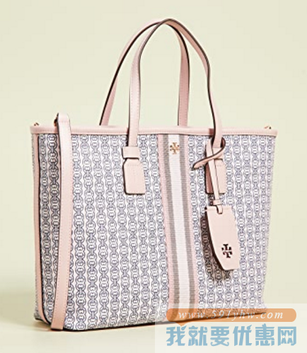 Tory Burch 汤丽柏琦Gemini Link系列印花小号托特包  折合775.2元