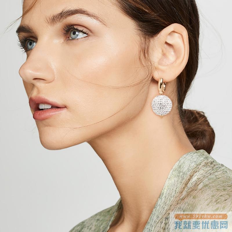 清仓好价【法国制作】Timeless Pearly水晶圈式耳环 4折 直邮中国 ￥824.96
