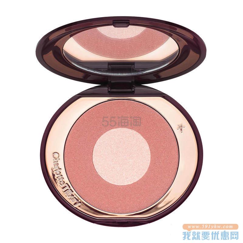 【8.5折+含税】Charlotte Tilbury 糖心双色腮红 Pillowtalk 限量版 ￡25.5（约230元）